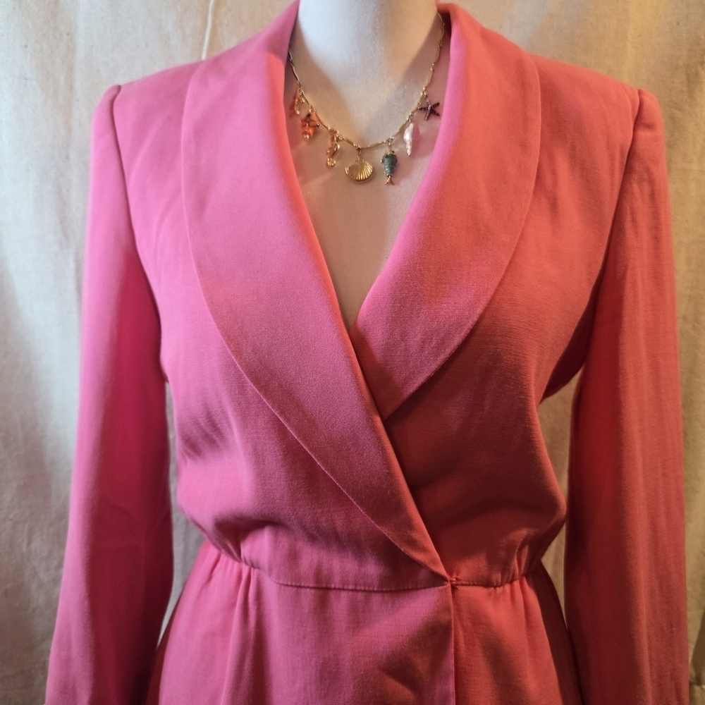 Alice + Olivia Vibrant Pink Blazer - Picture 3 of 6